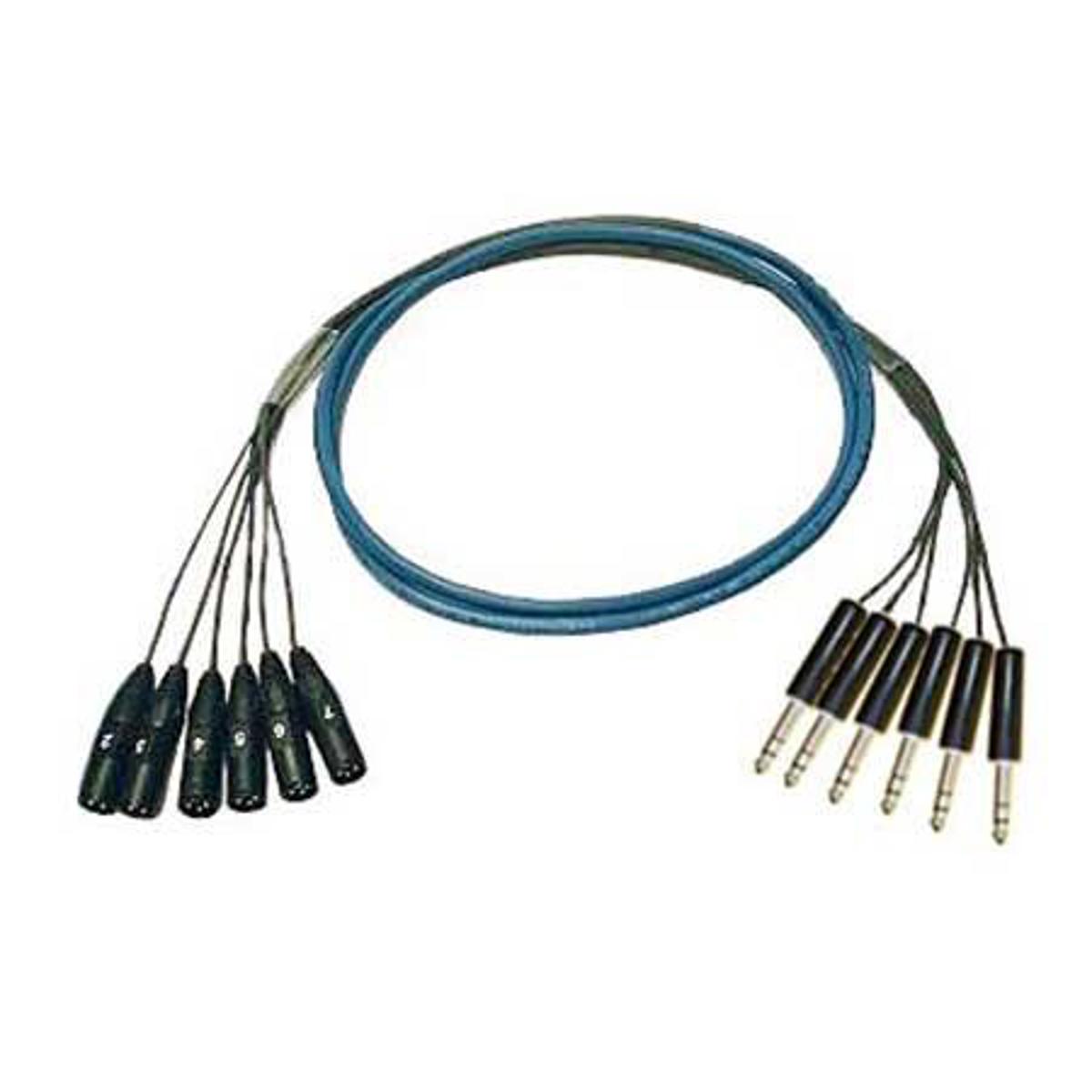 

Whirlwind 25' Medusa Multitrack 6-Ch XLRM to TRS Male Fanout Snake Cable