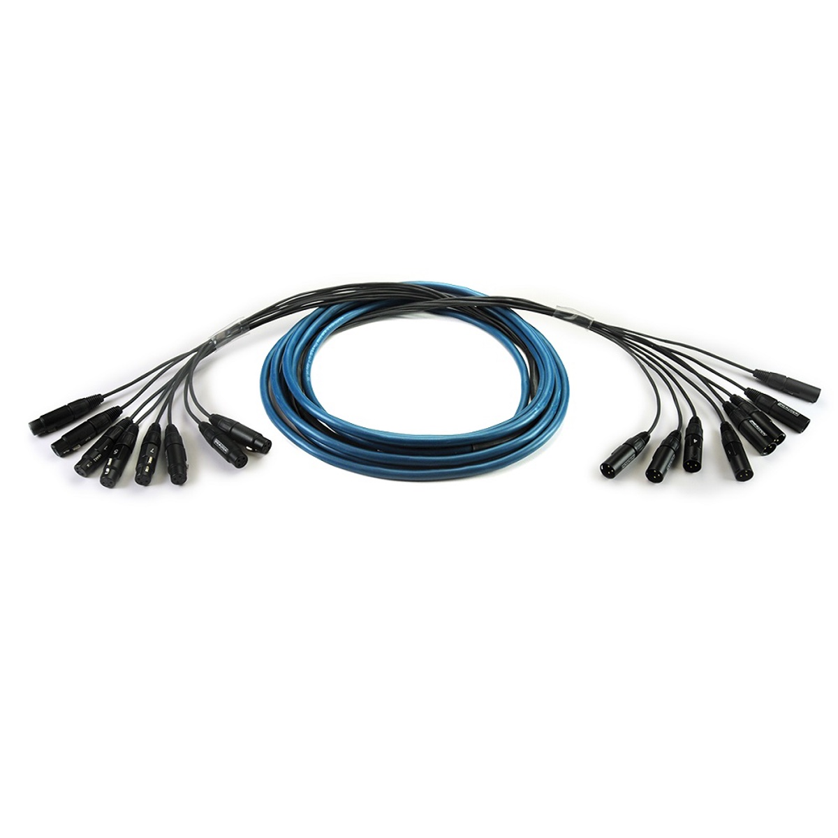 

Whirlwind Medusa Multitrack 10' 8 Ch 3-Pin XLR Male to Female Fanout Snake Cable
