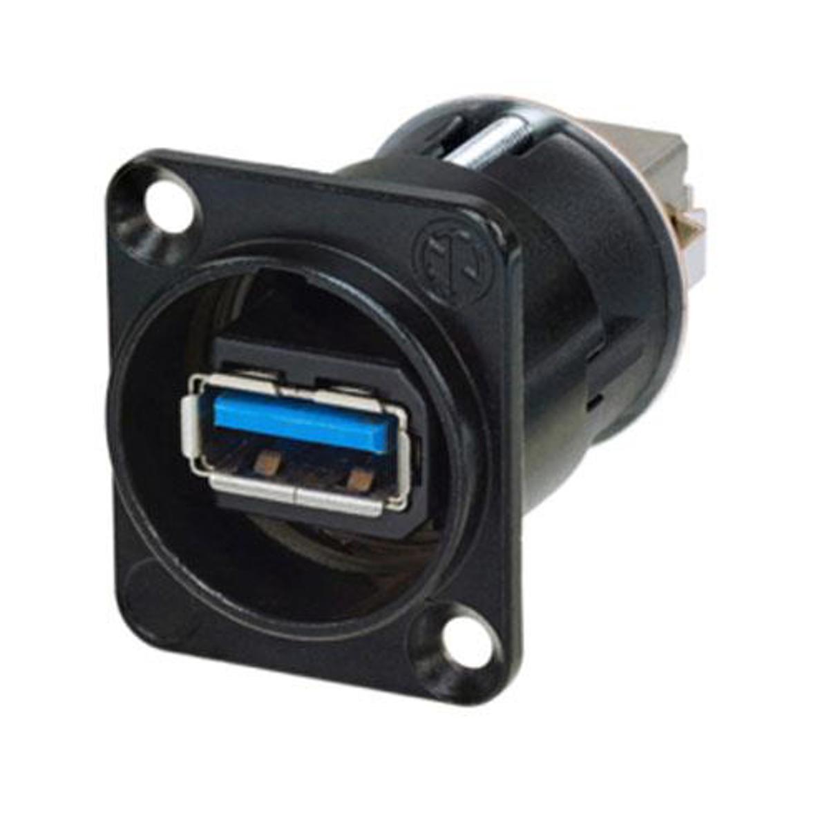 

Whirlwind Neutrik NAUSB3-B Reversible USB 3.0 Type-A to B Gender Changer, Black