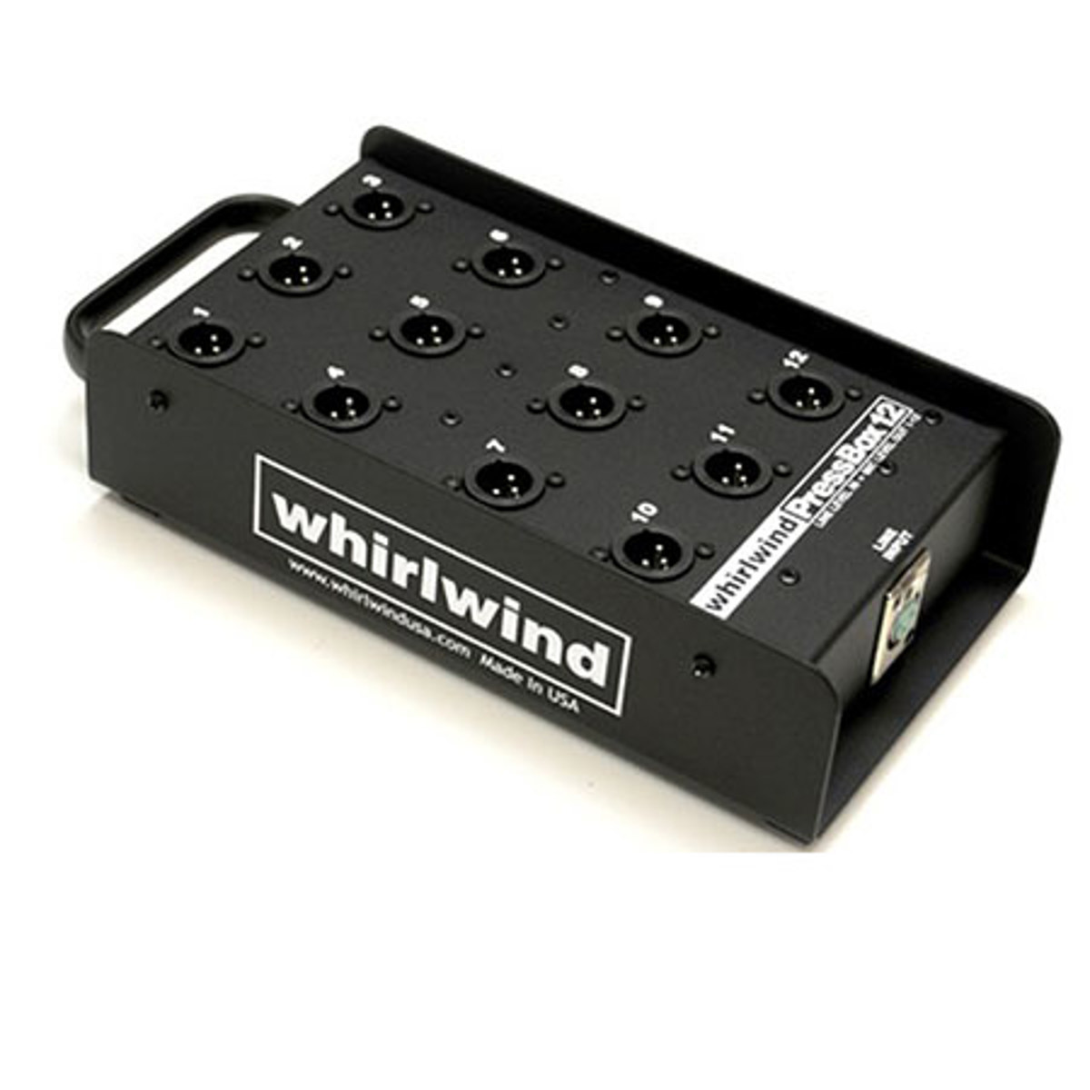 

Whirlwind PB12 1 Line In to 12 Mic Out Passive Press Box