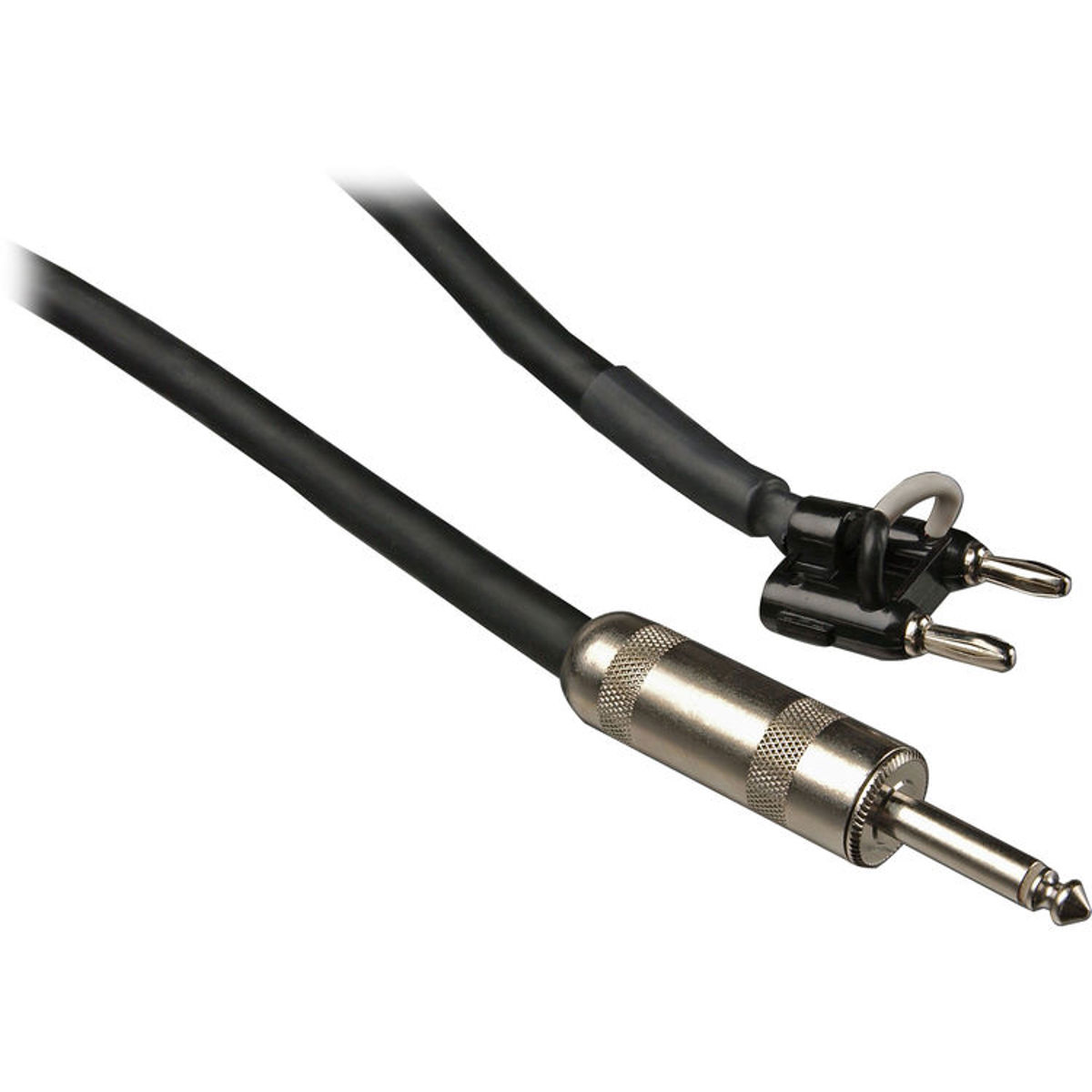 

Whirlwind 25' 1/4" Male to Dual Banana Male 12 Gauge Single Line Speaker Cable