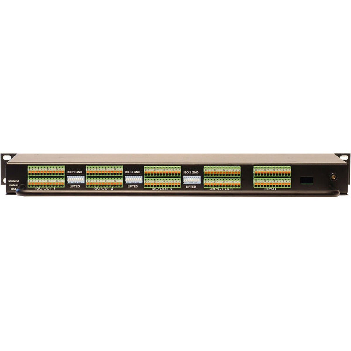 

Whirlwind 8-Ch Rackmount Mic Splitter with 1x Direct and 3x Isolated Outputs