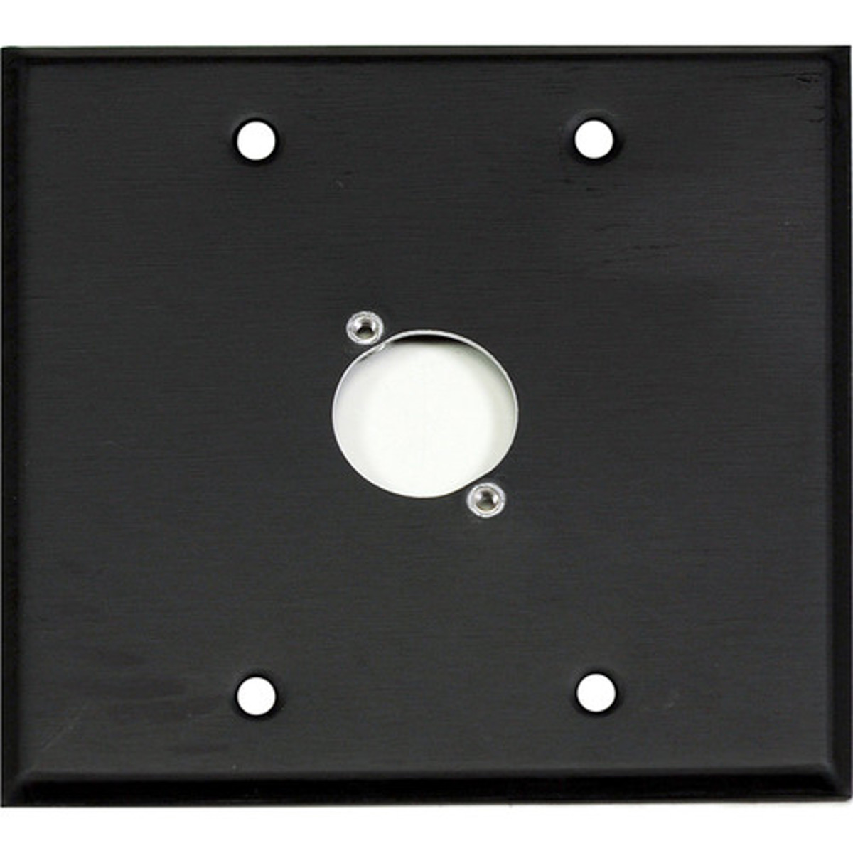 

Whirlwind WP2B/1NDH Wall Mounting Plate, 2 Gang, Punched for 1 Neutrik D XLR