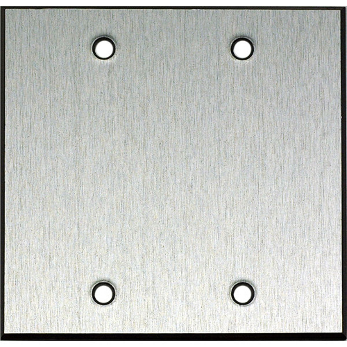

Whirlwind WPX2/0H Wall Mounting Plate, 2 Gang, .125" Clear Anodized Aluminum