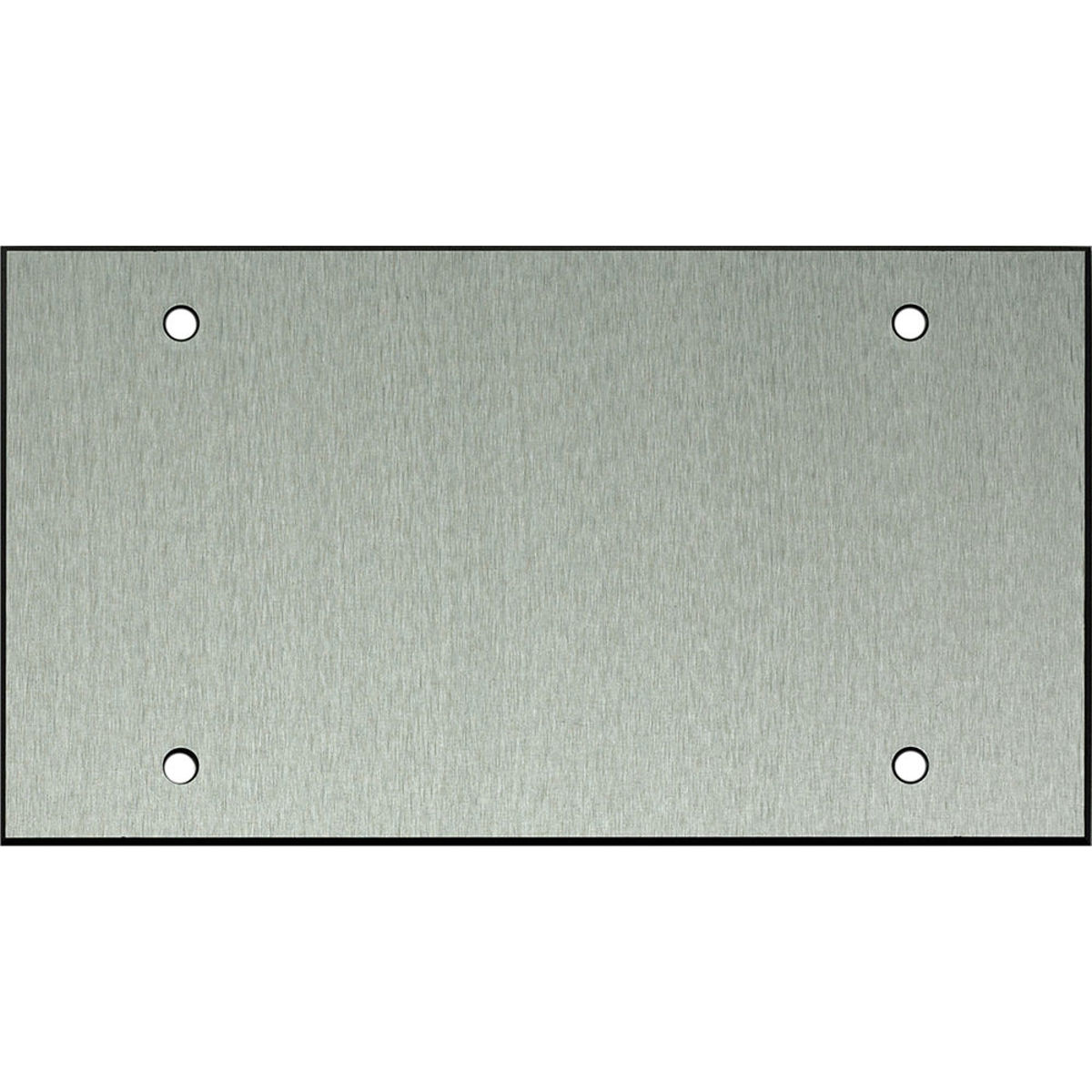 

Whirlwind WPX4/0H Wall Mounting Plate, 4 Gang, .125" Clear Anodized Aluminum