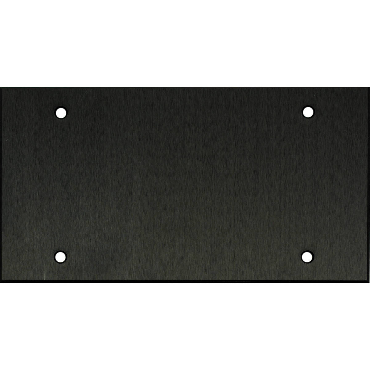 

Whirlwind WPX4B/0H Wall Mounting Plate, 4 Gang, .125" Black Anodized Aluminum