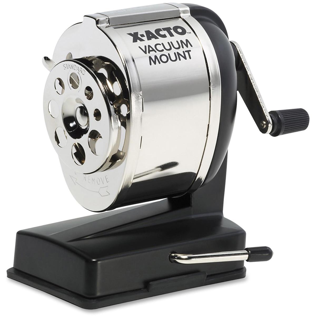 

X-Acto X-acto KS Vacuum Mount Manual Pencil Sharpener, Chrome/Black