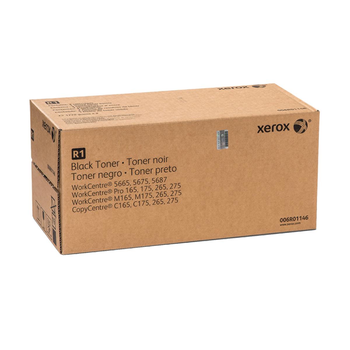 

Xerox Black Laser Toner Cartridge with Waste Toner Bottle, 2 Pack