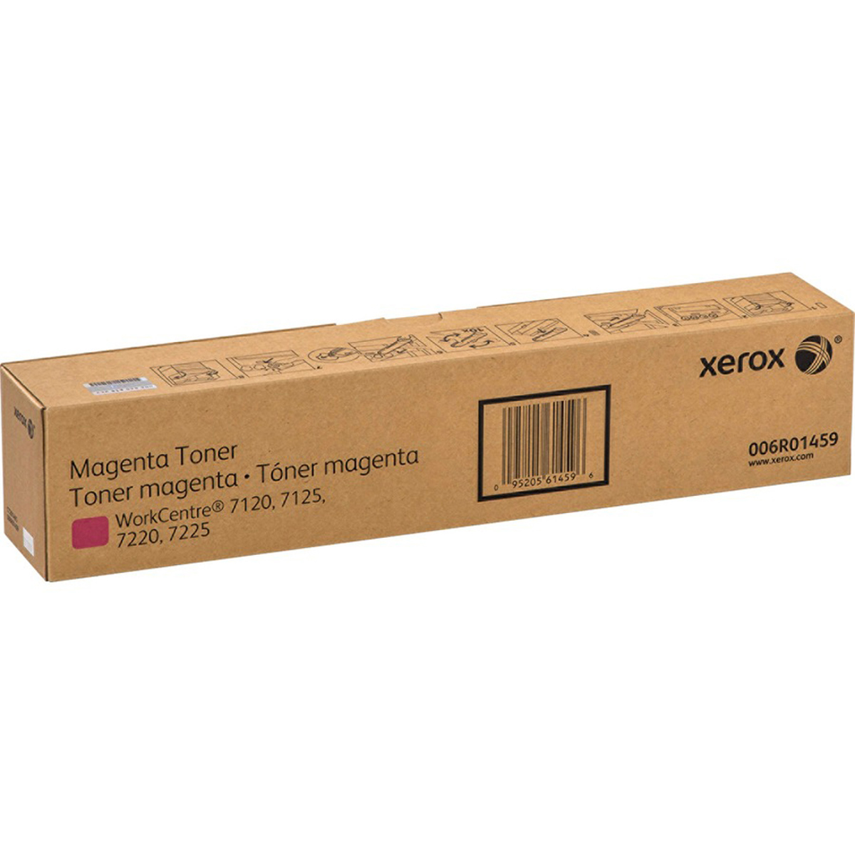 

Xerox Magenta Laser Toner Cartridge for Select WorkCentre Printers, 15000 Yield