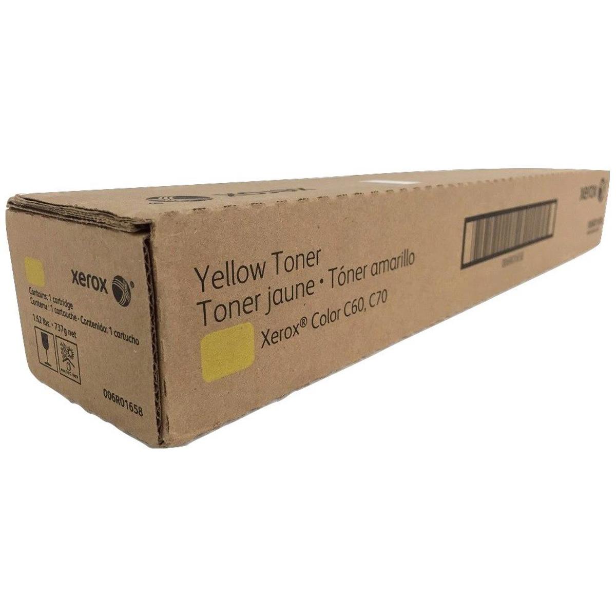 

Xerox Yellow Laser Toner Cartridge for Color C60/C70, EC70 Printers