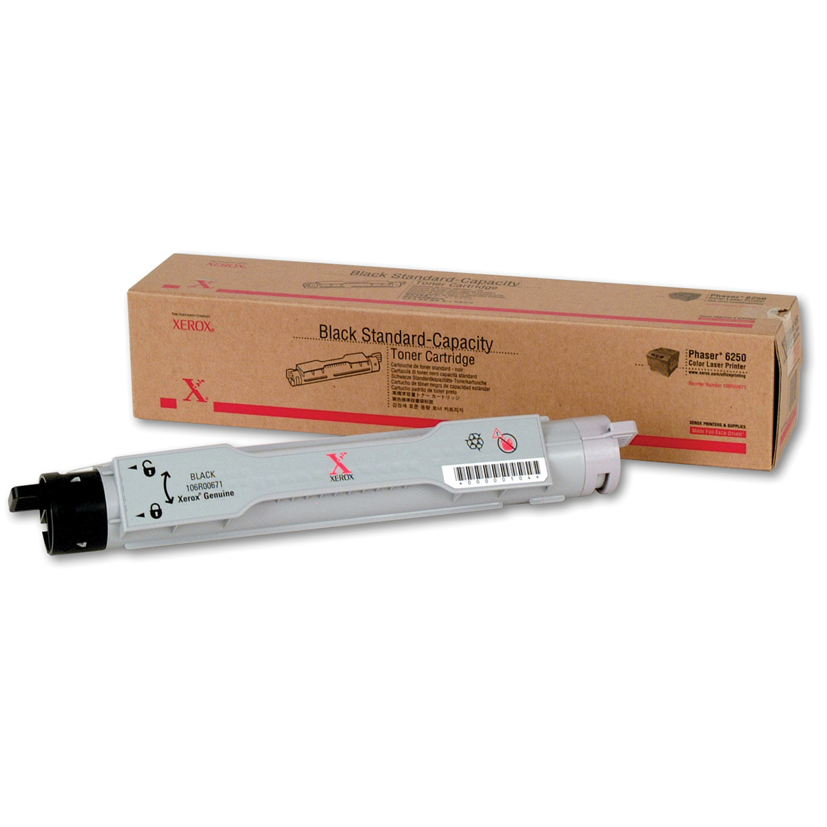 

Xerox 106R00671 Black Toner Cartridge, 4000 Pages Yield