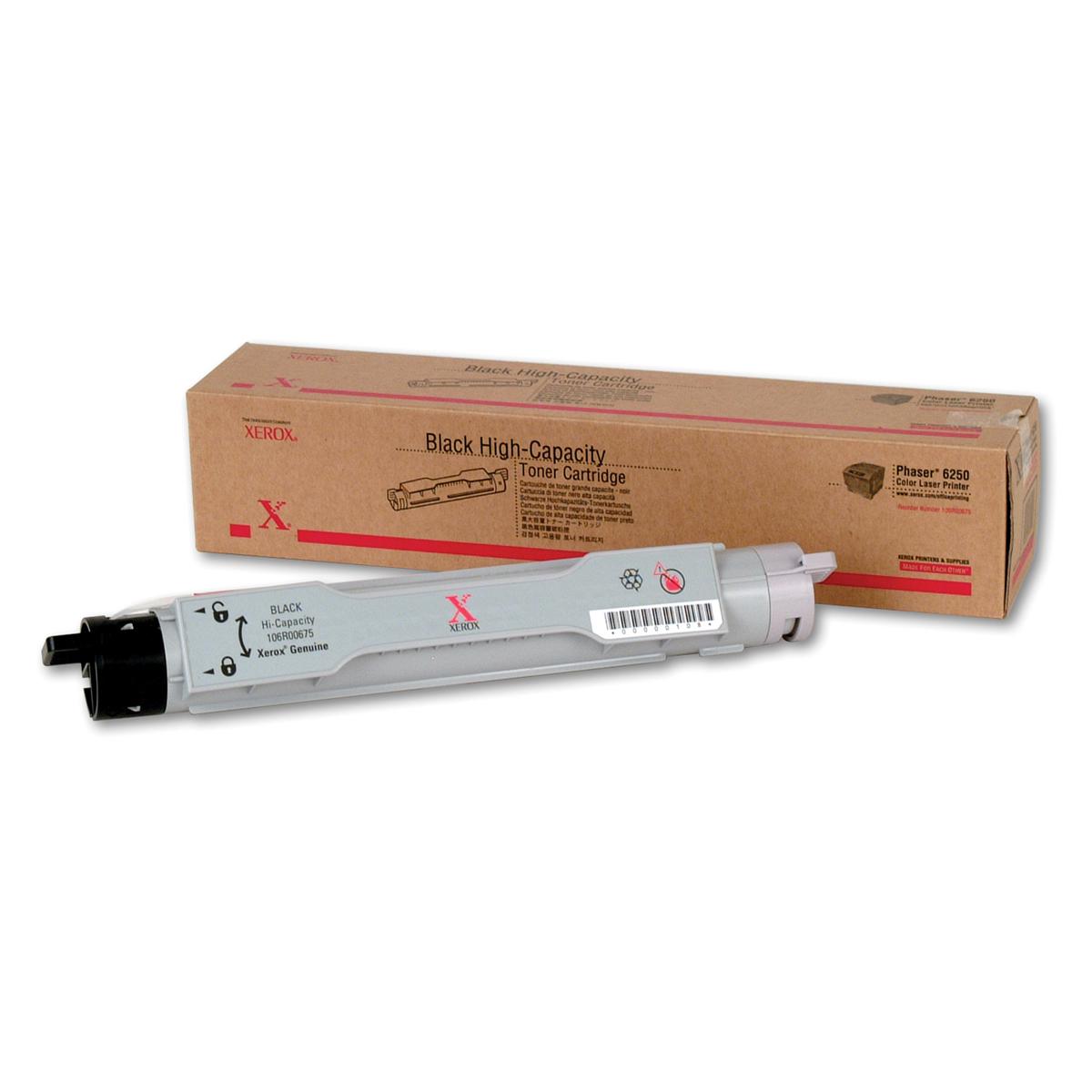 

Xerox 106R00675 Black Toner Cartridge, 8000 Pages Yield