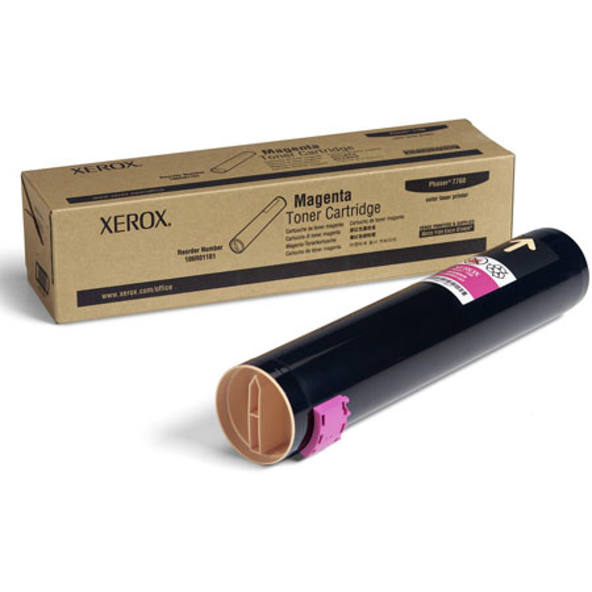 

Xerox 106R01161 Magenta Toner Cartridge, 25000 Pages