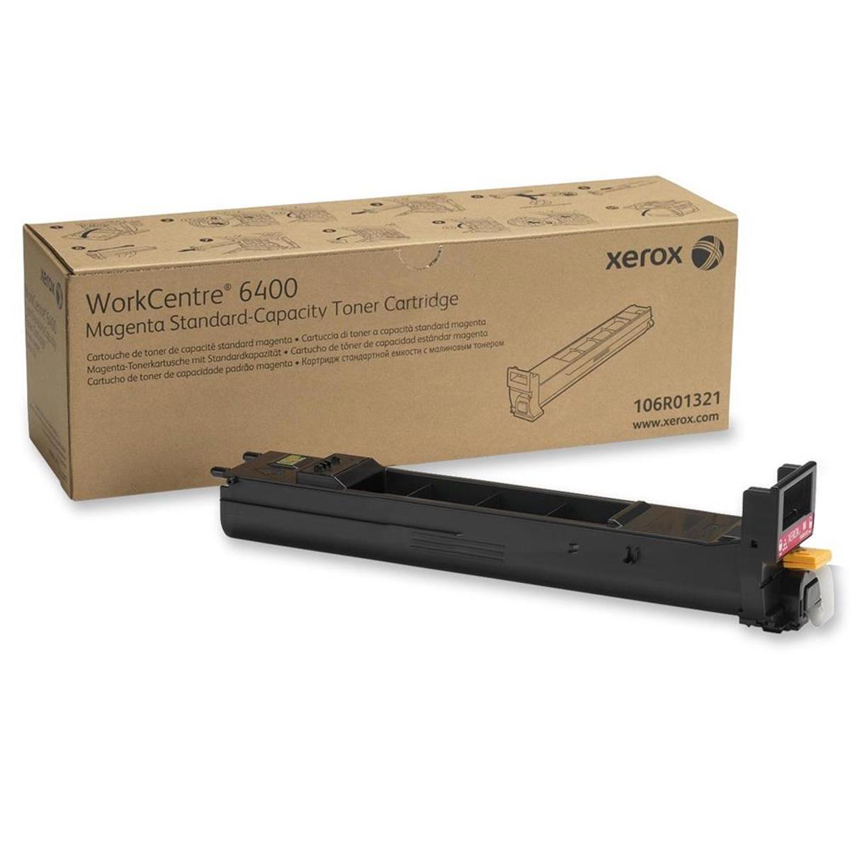 

Xerox Magenta Standard Capacity Toner Cartridge for WorkCentre 6400 Printer