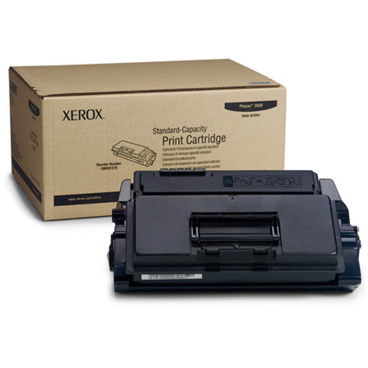 

Xerox 106R01370 Black Toner Cartridge, 7000 Pages