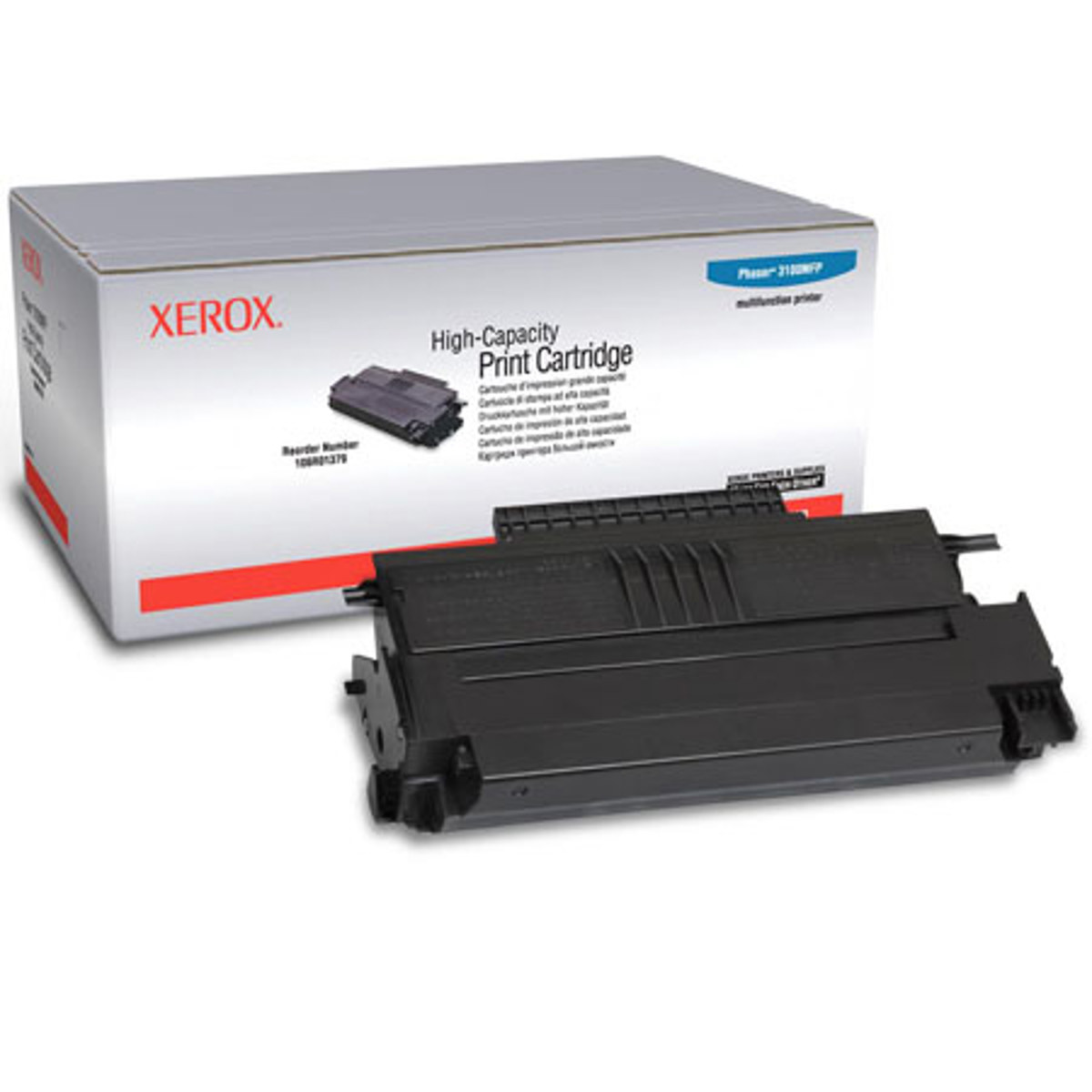 

Xerox 106R01379 Black Toner Cartridge, 4000 Pages Yield