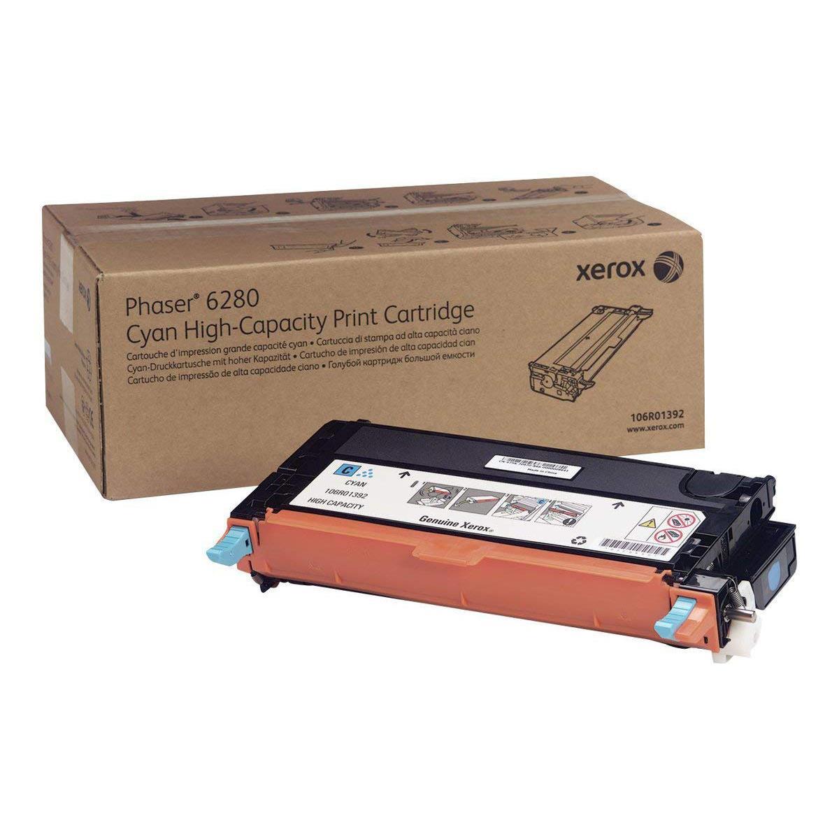 

Xerox 106R01388 Cyan Toner Cartridge, 2200 Pages Yield