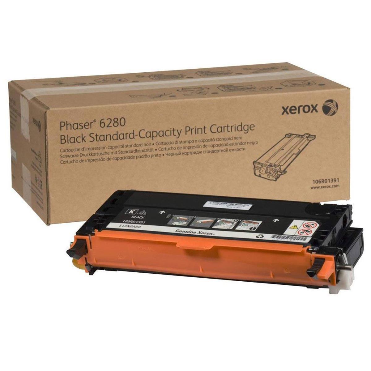 

Xerox 106R01391 Black Print Cartridge, 3000 Pages Yield