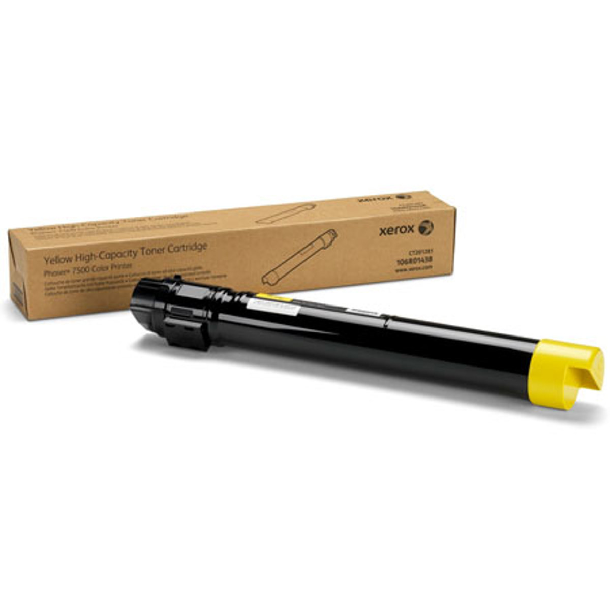 

Xerox 106R01438 Yellow Toner Cartridge, 17800 Pages