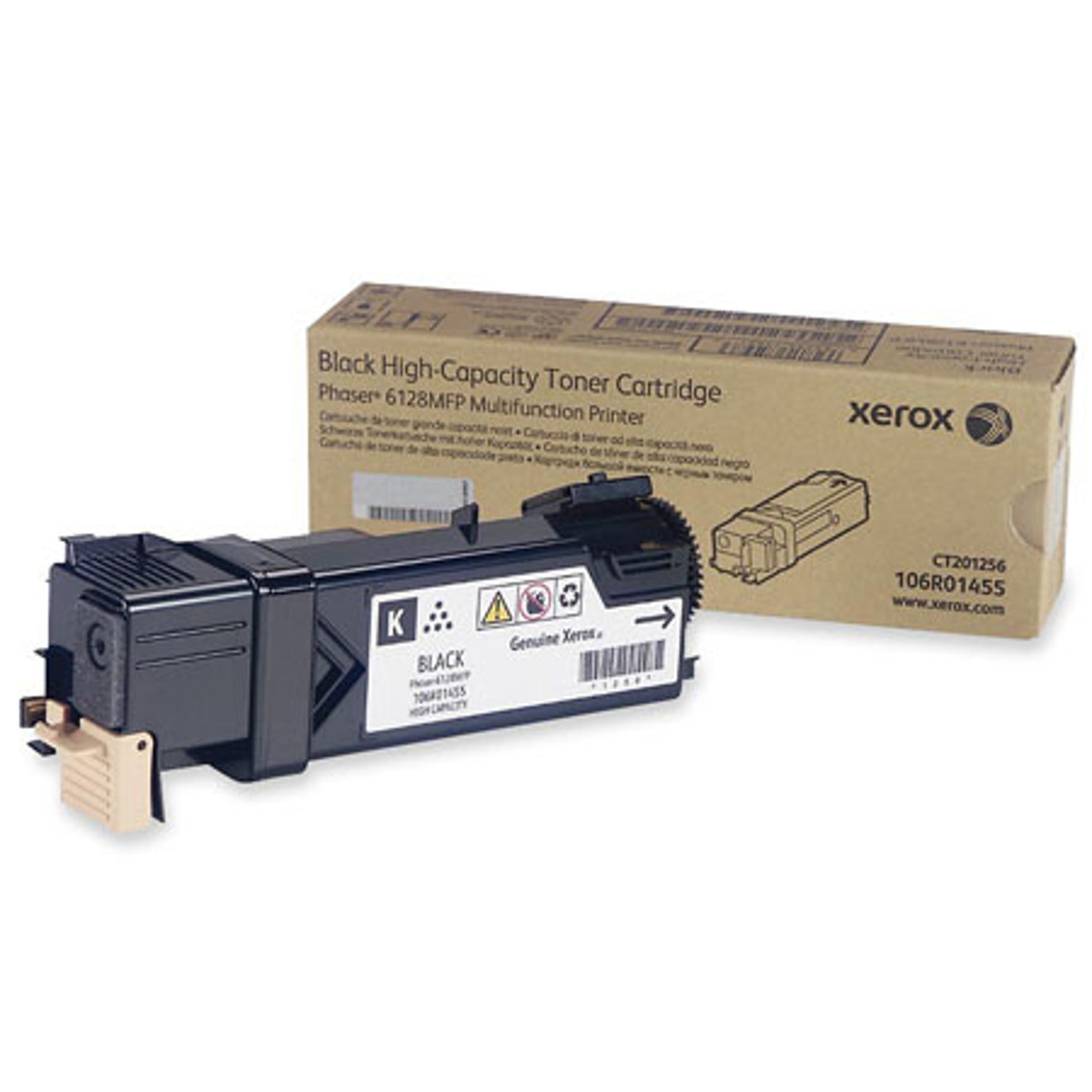 

Xerox 106R01455 Black Toner Cartridge, 3100 Pages Yield