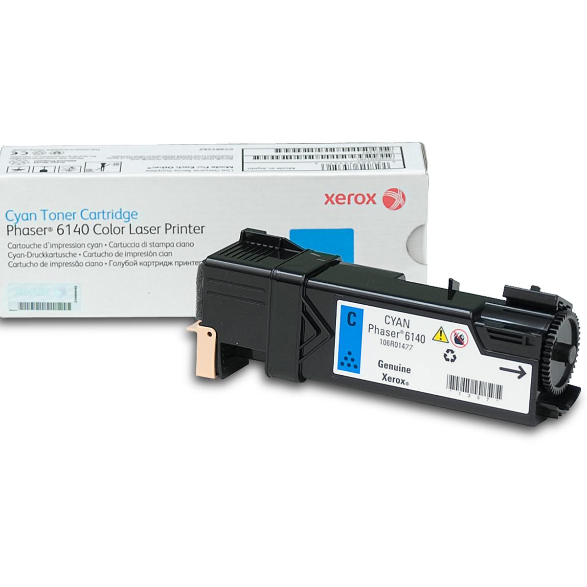 

Xerox 106R01477 Cyan Toner Cartridge, 2000 Pages Yield