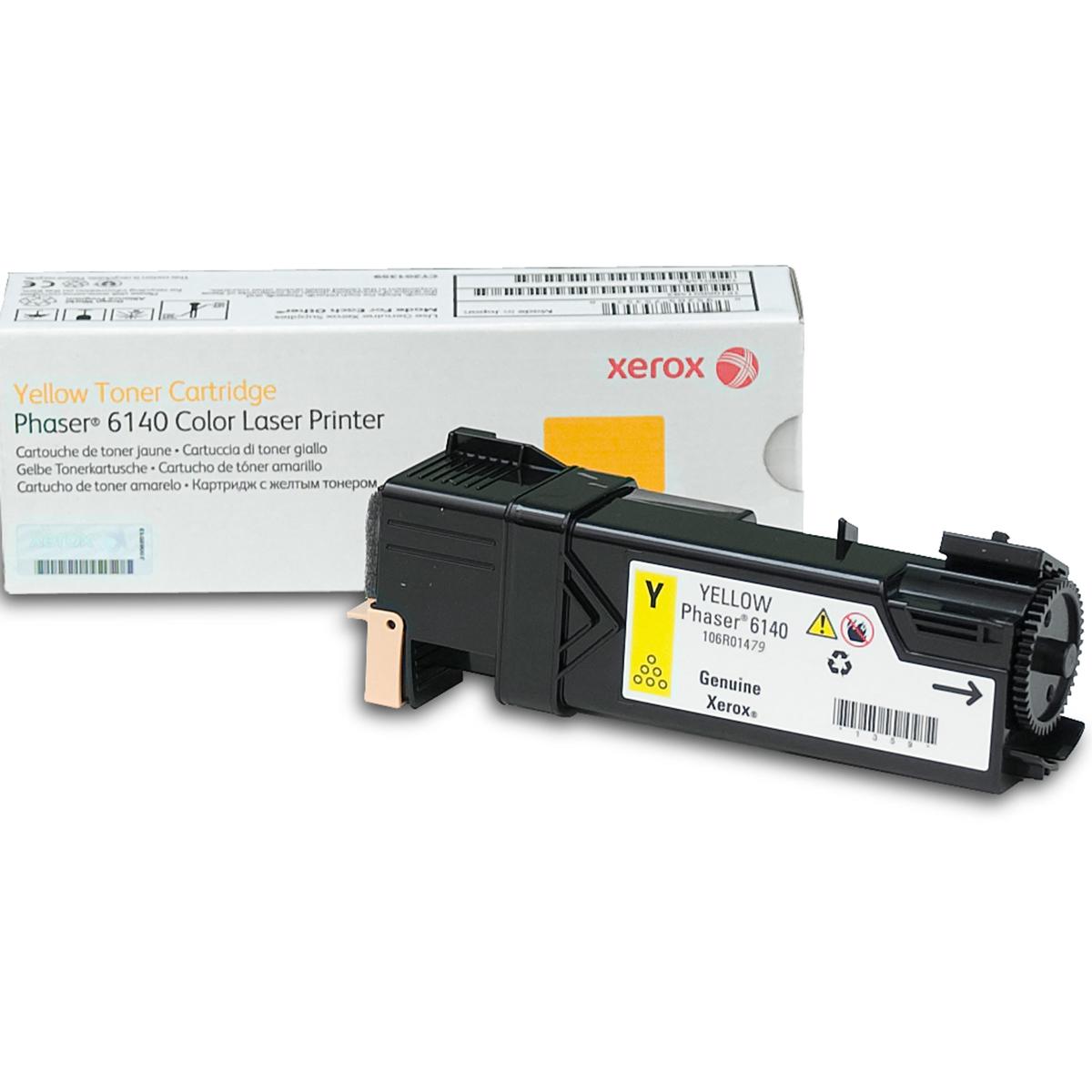 

Xerox 106R01479 Yellow Toner Cartridge, 2000 Pages