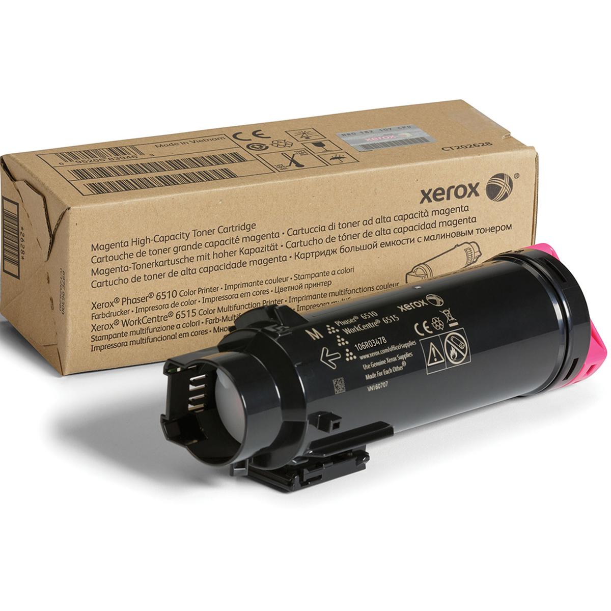

Xerox Magenta High Capacity Laser Toner Cartridge for WorkCentre, Phaser Printer
