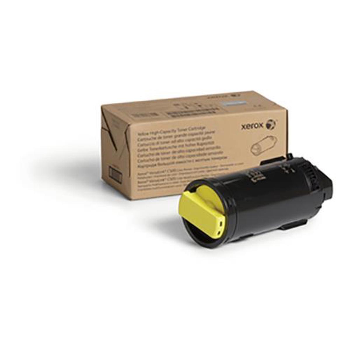 

Xerox Yellow High Capacity Toner Cartridge for C500/C505 Printer, 5200 Pages