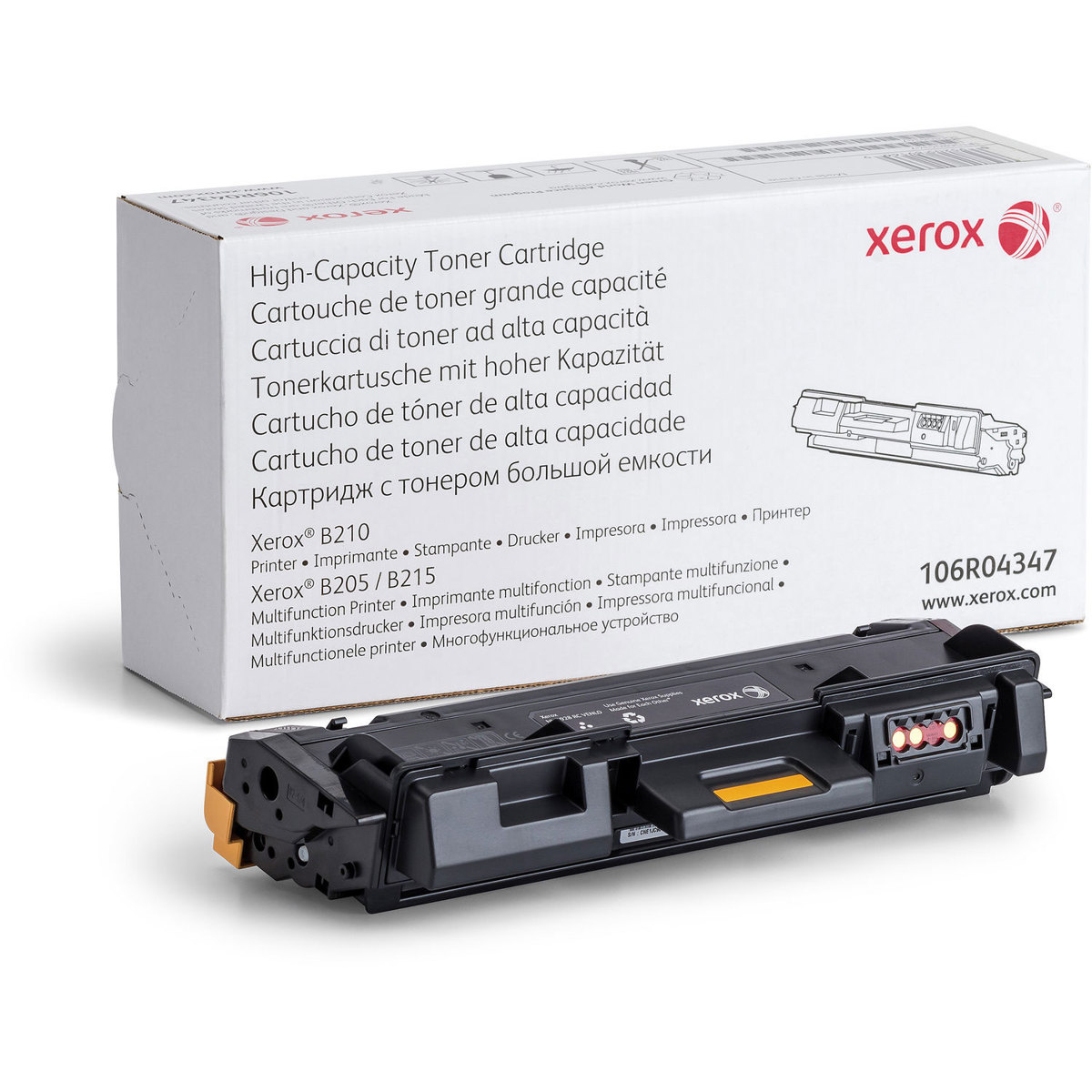 

Xerox High Capacity Black Toner Cartridge for B205/B210/B215 Laser Printers