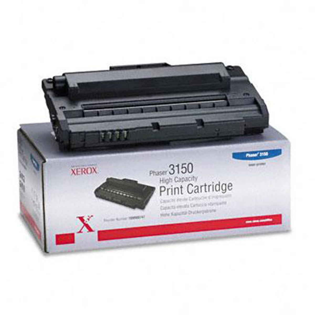 

Xerox 109R00747 Black Toner Cartridge for Phaser 3150, 5000 Pages Yield