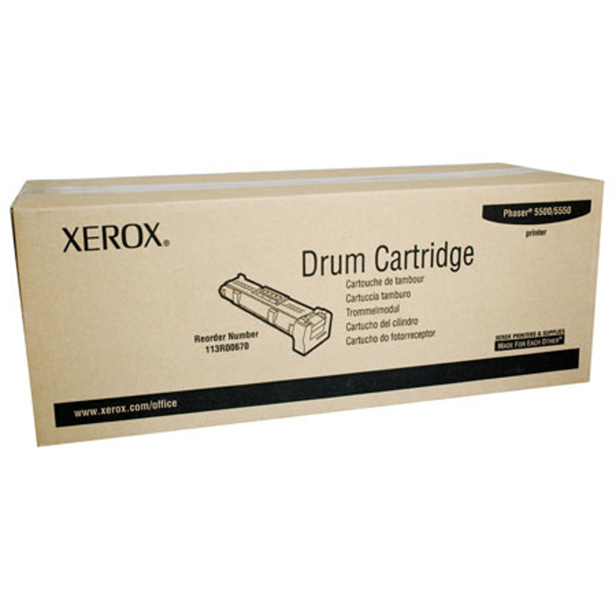 

Xerox 113R00670 Drum Cartridge for Phaser 5500 Printers