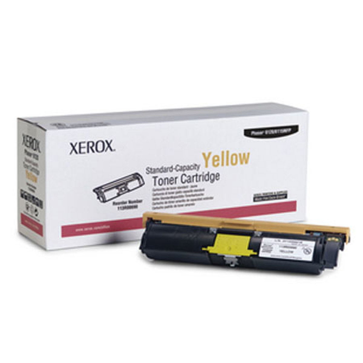 

Xerox 113R00690 Yellow Toner Cartridge for Phaser Series, 1500 Pages Yield