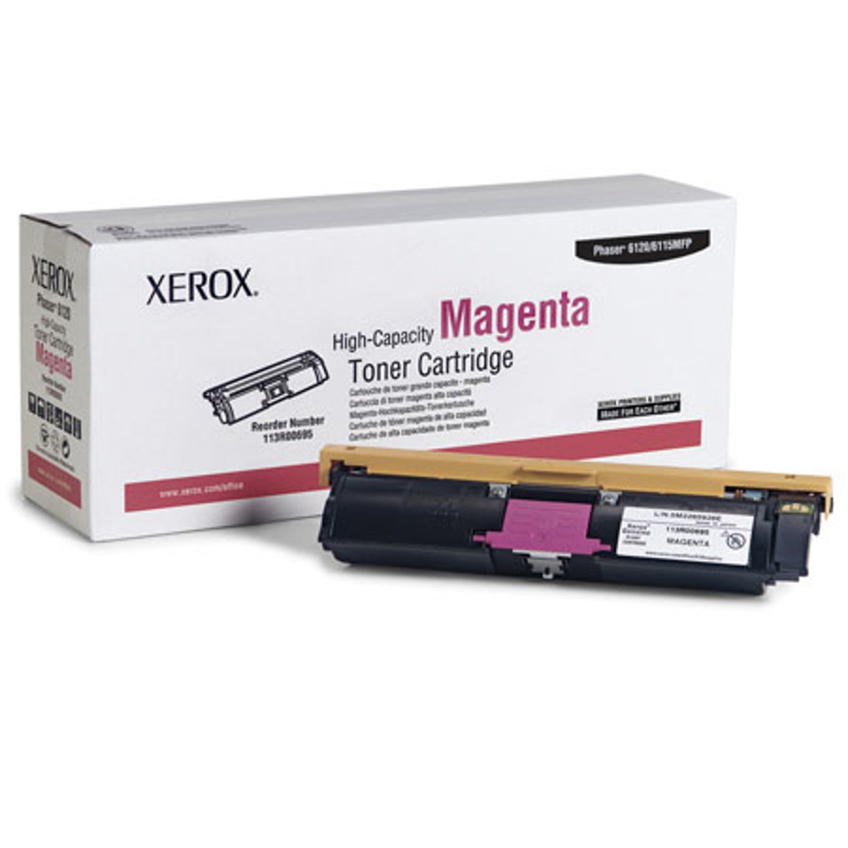 Image of Xerox 113R00695 Magenta Toner Cartridge