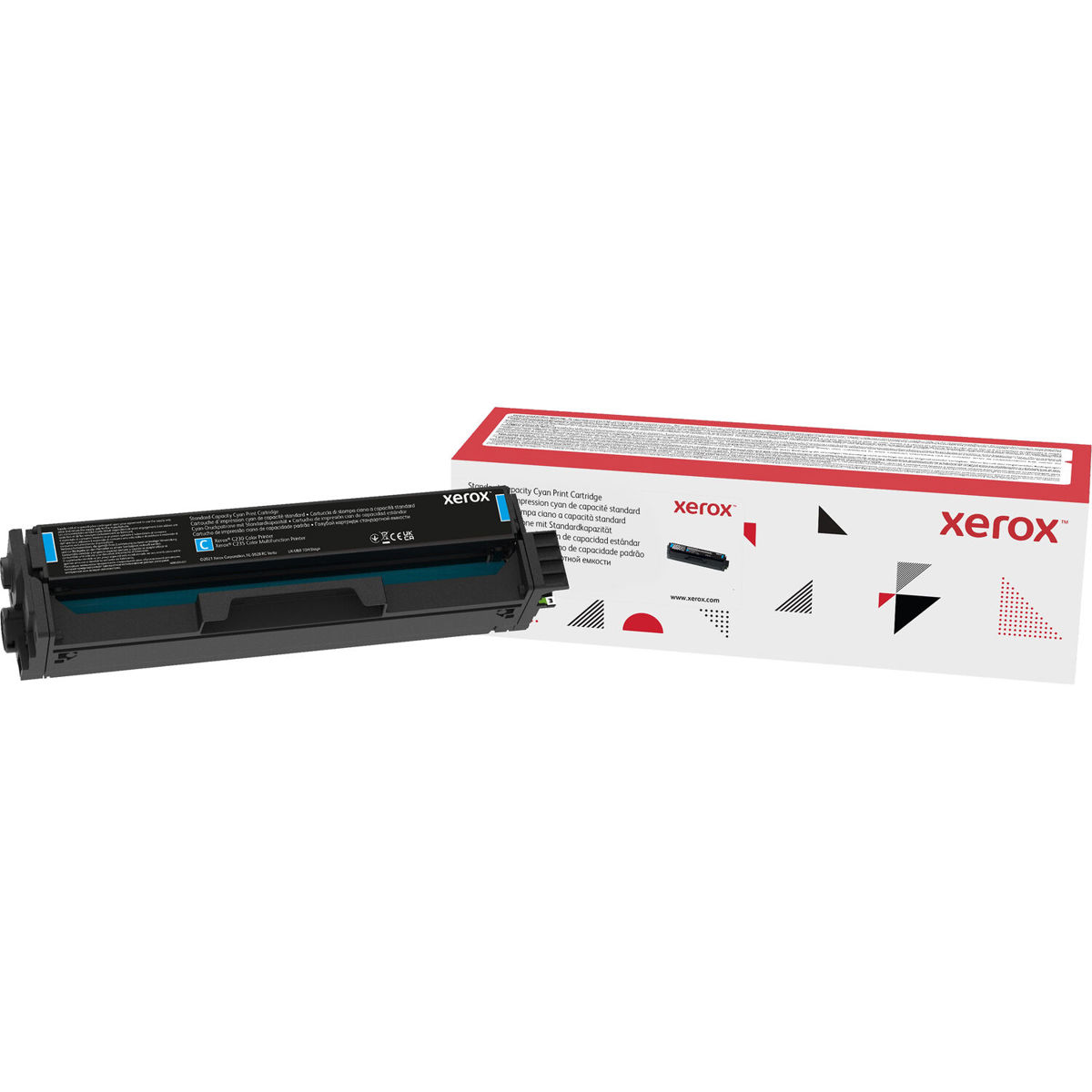 

Xerox Cyan Standard Capacity Toner Cartridge for C230/C235 Printers,Use & Return