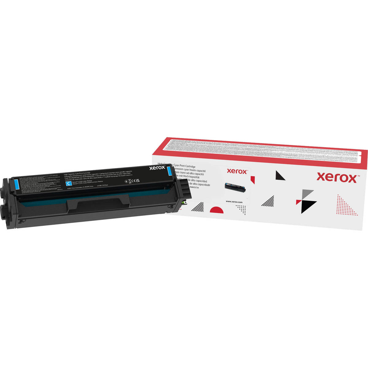 

Xerox Cyan High Capacity Toner Cartridge for Select C230/C235 Printers