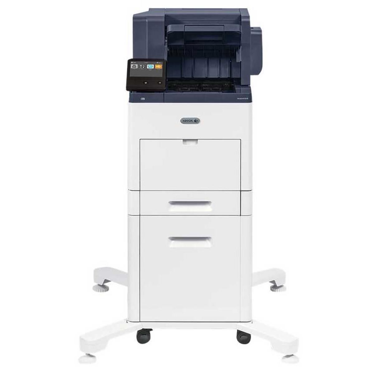 

Xerox VersaLink B600/DXF B&W Laser Printer, 58ppm, 2700 Capacity, HCF, Finisher