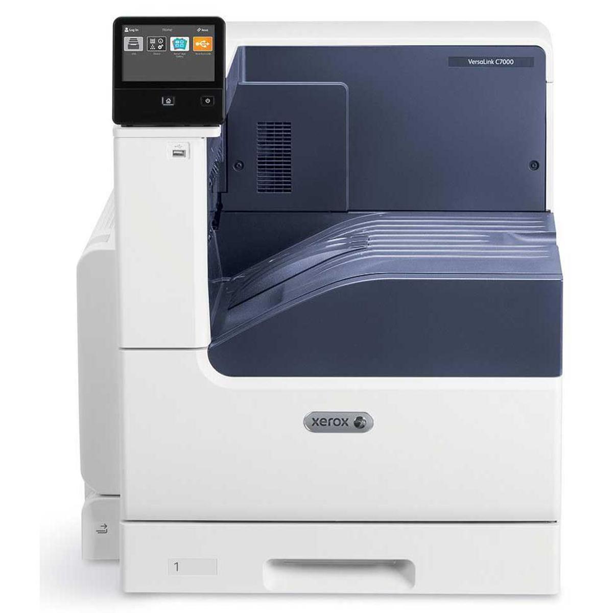 

Xerox VersaLink C7000 Single Function Color Laser Printer, Duplex, 620 Capacity