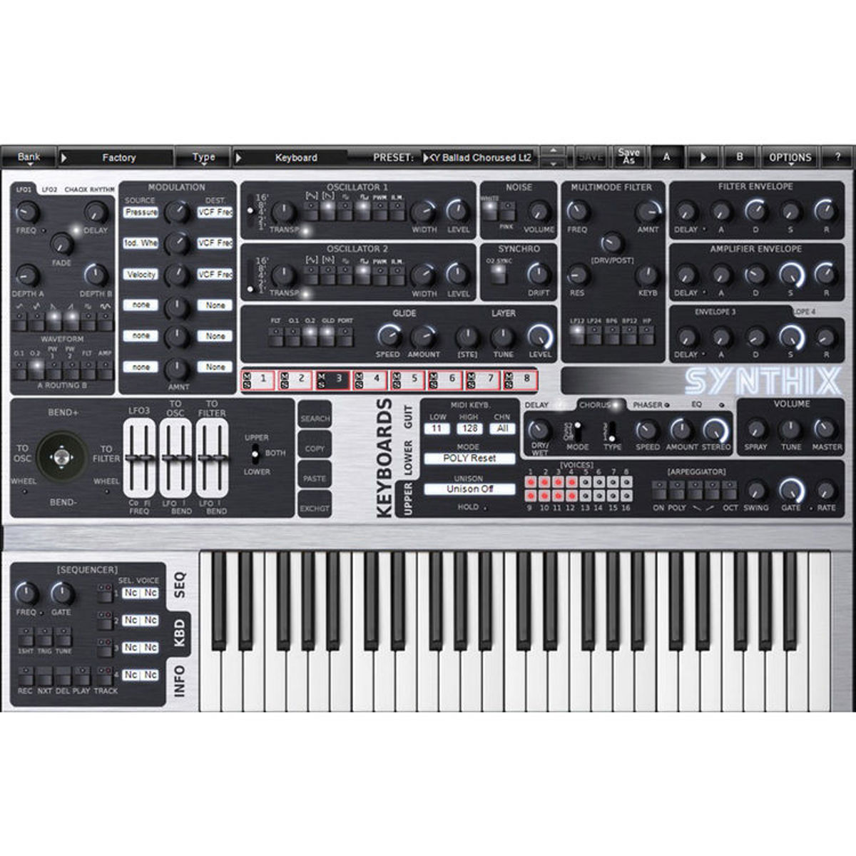 

XILS Labs Syn'X Virtual Synthesizer Software Plug-In, Electronic Download