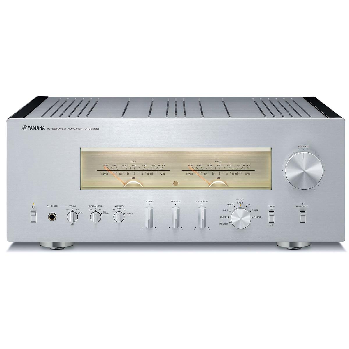 Yamaha A-S3200 2-Ch Integrated Amplifier, Silver -  A-S3200SL