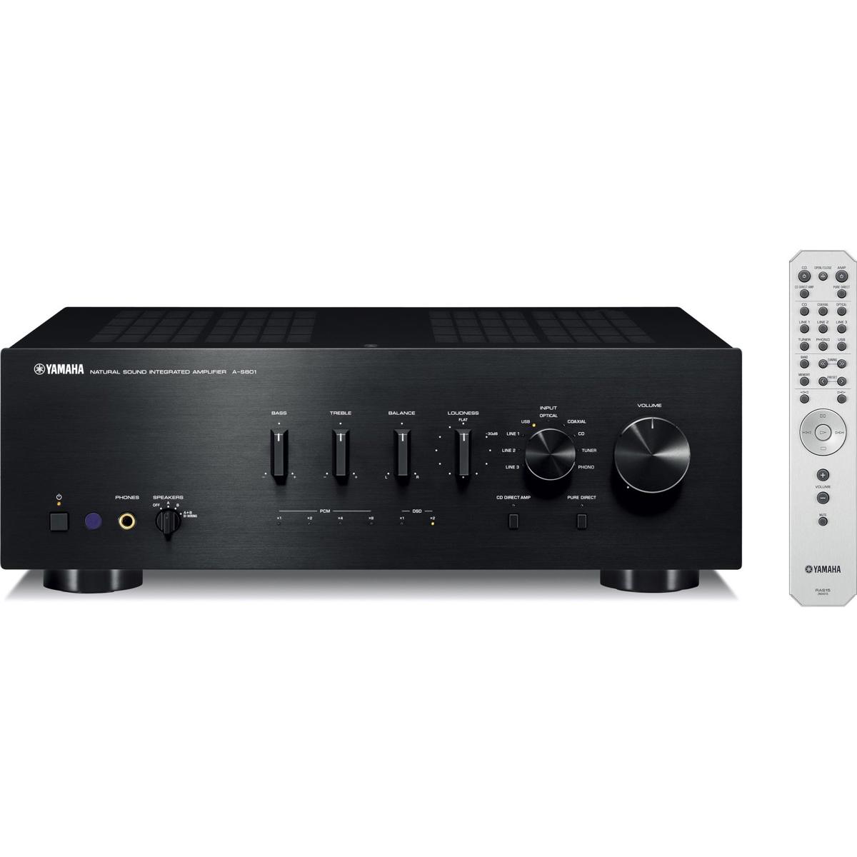 

Yamaha A-S801 Integrated Amplifier, Black