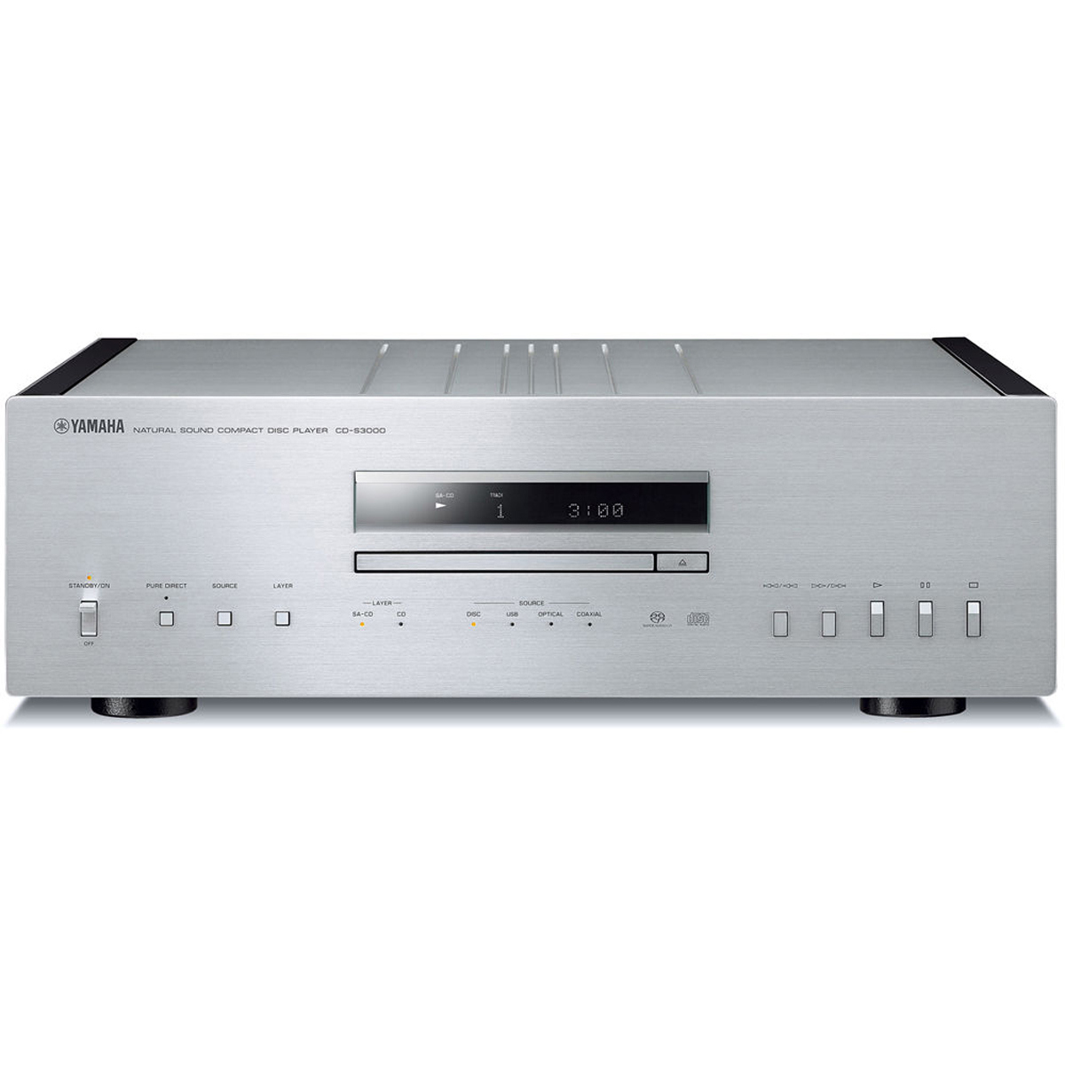 

Yamaha CD-S3000 Natural Sound CD Player, Silver