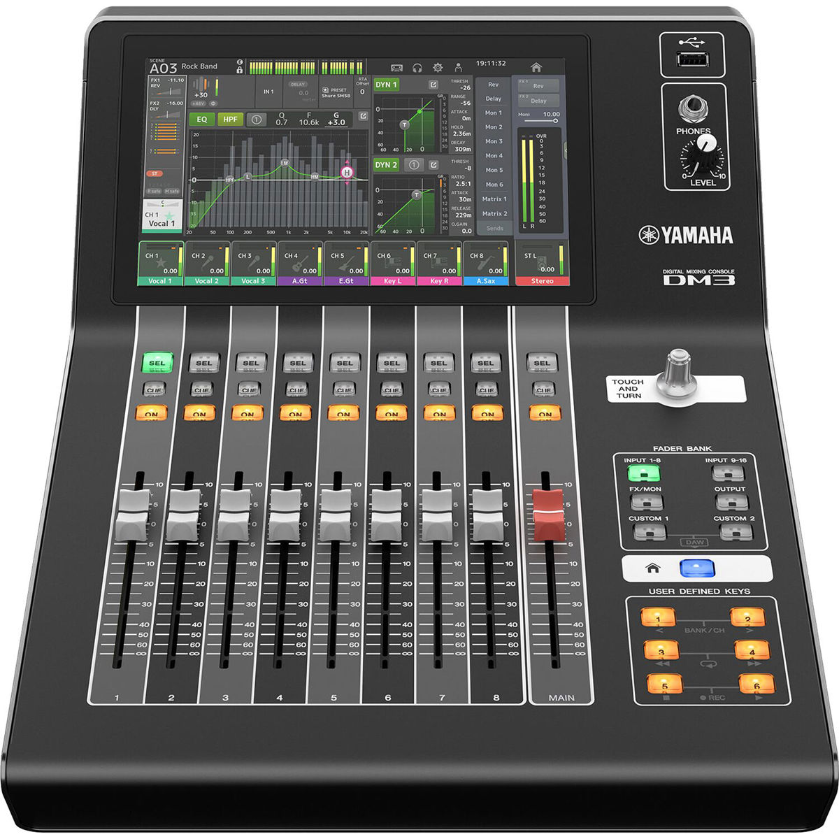 

Yamaha DM3-D Ultra-Compact 22-Channel Digital Mixer with Dante