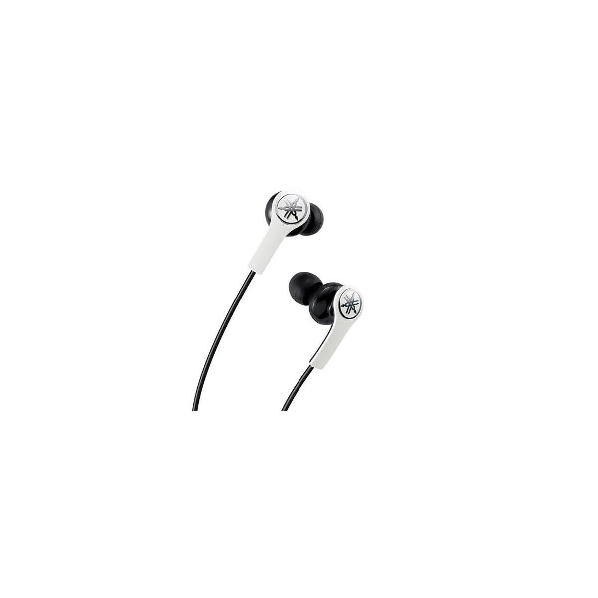 Image of Yamaha EPH-M100WH 30mW High-Performance Earphones with Remote and Mic