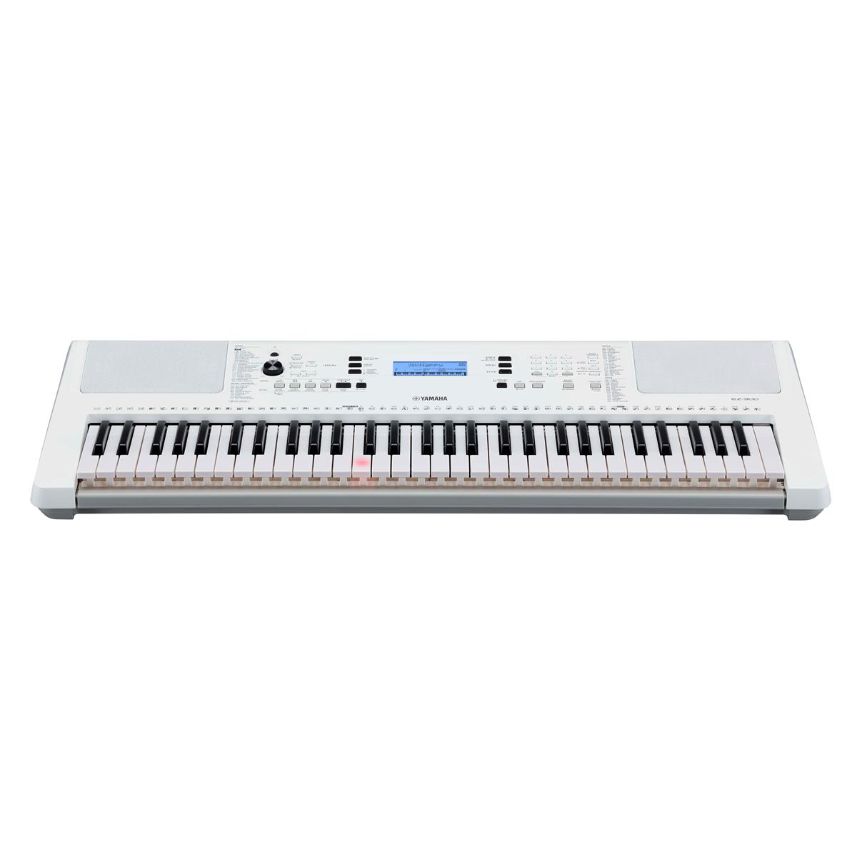 Yamaha EZ-300AD 61-Key Portable Lighted Keyboard with Power Adapter -  EZ300AD