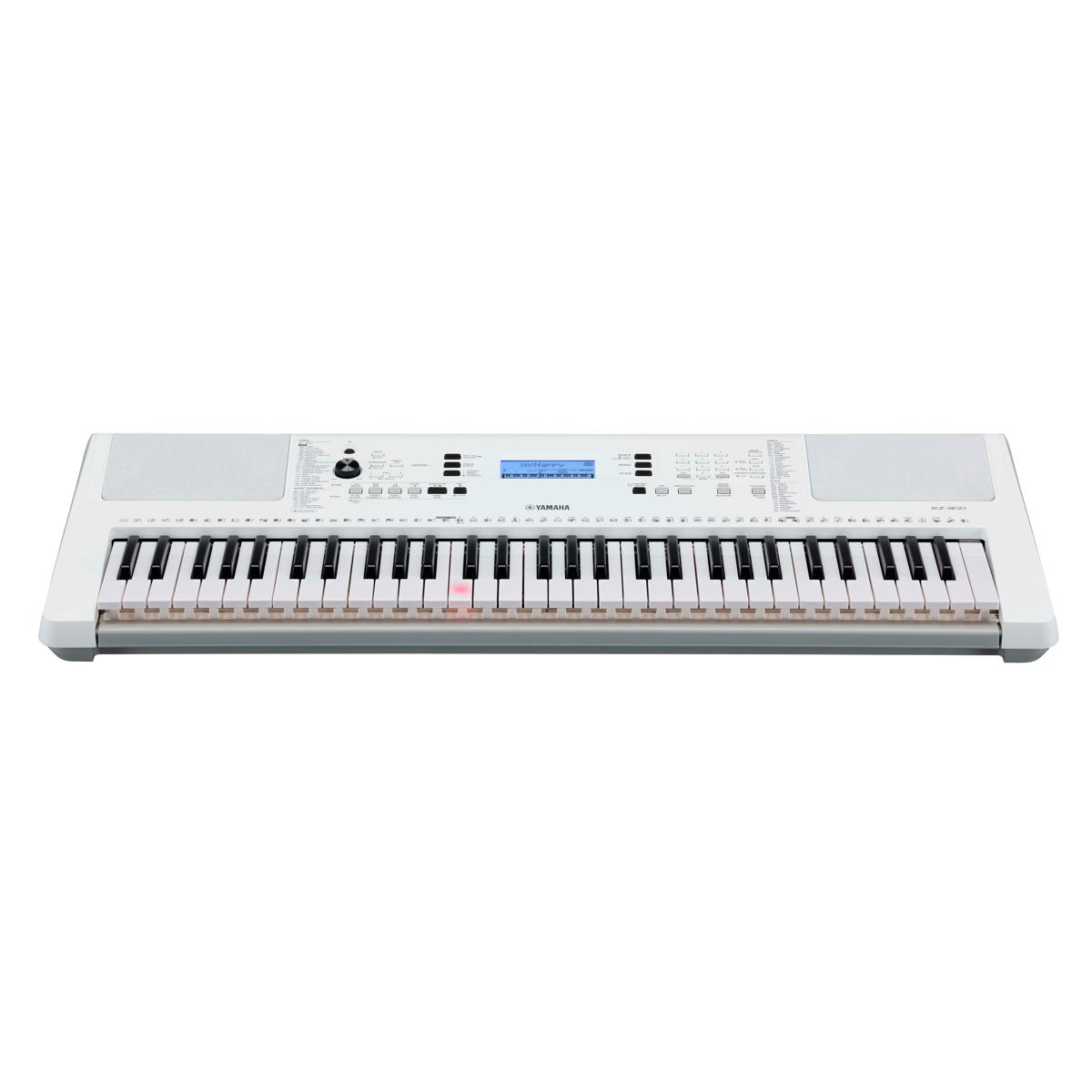 

Yamaha EZ-300AD 61-Key Portable Lighted Keyboard with Power Adapter