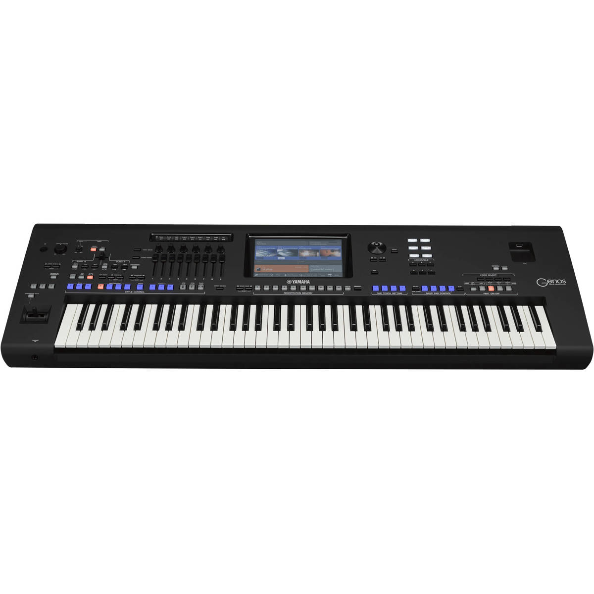 

Yamaha Genos 76-Key Flagship Arranger Workstation Keyboard