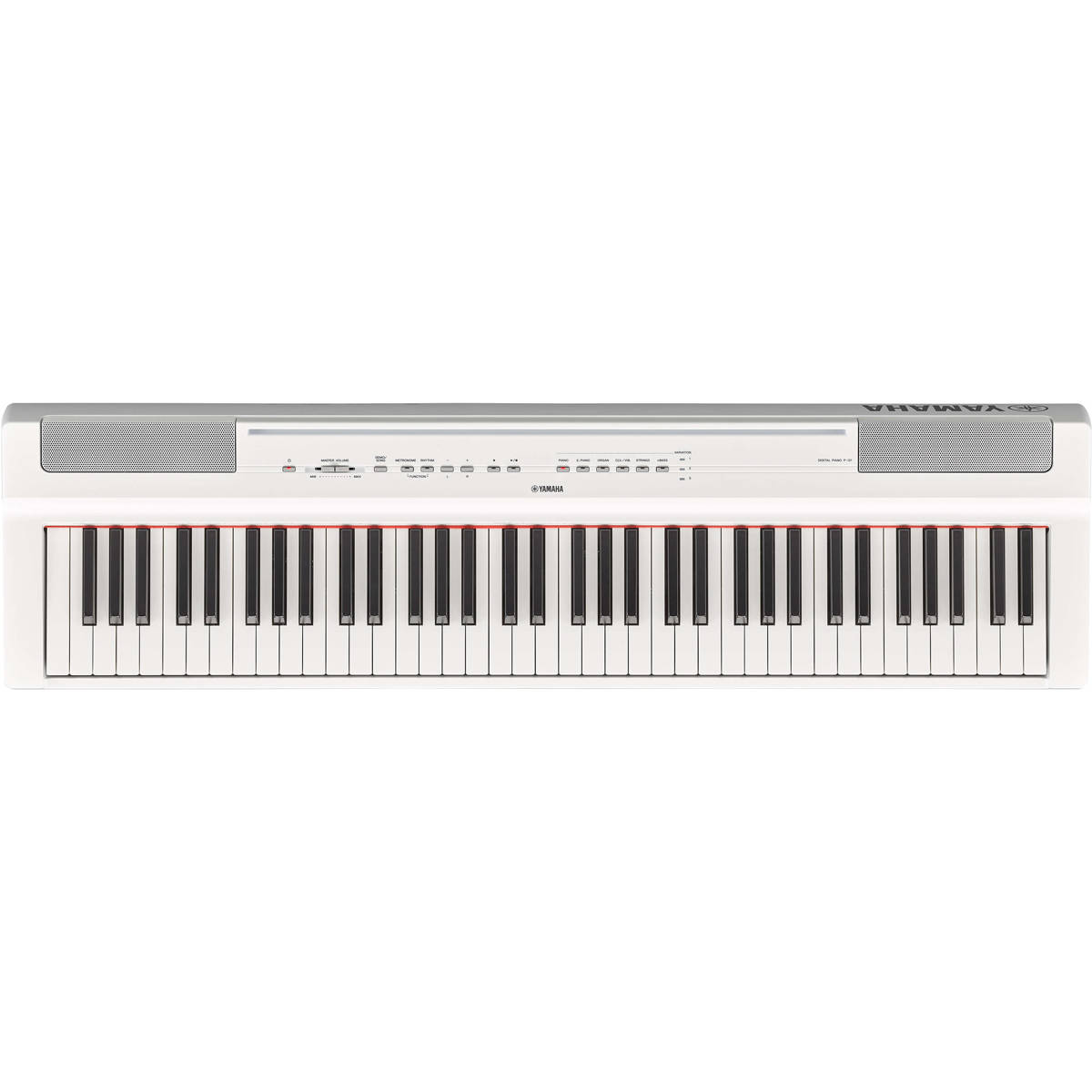 

Yamaha P-121 73-Key Digital Piano, White