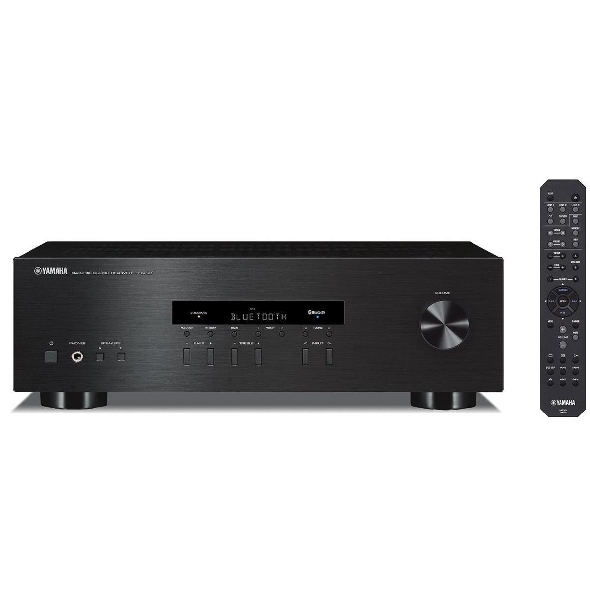 Image of Yamaha R-S202 Stereo Receiver with Bluetooth