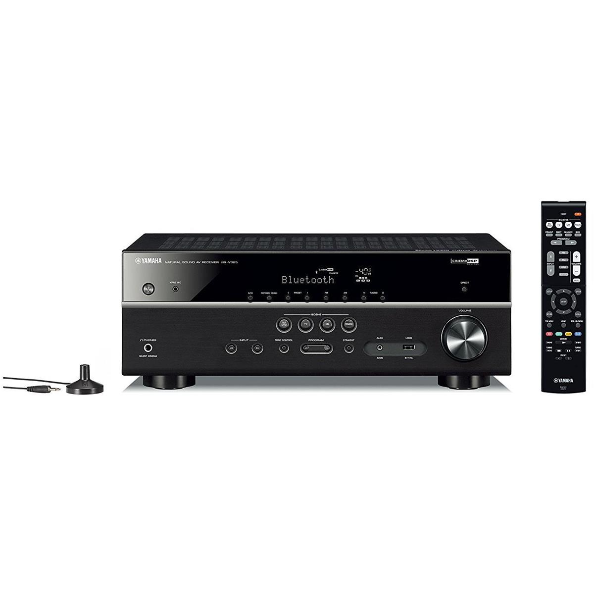 Image of Yamaha RX-V385 5.1 Channel Network AV Receiver with Bluetooth
