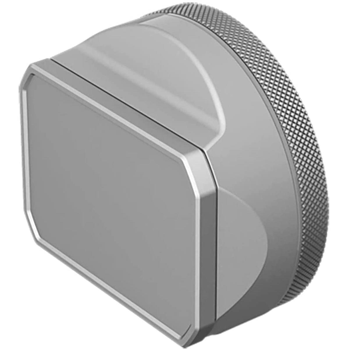 

YC Onion Lens Hood for Fujifilm X100V, X100F, X100T Camera, Matte Silver